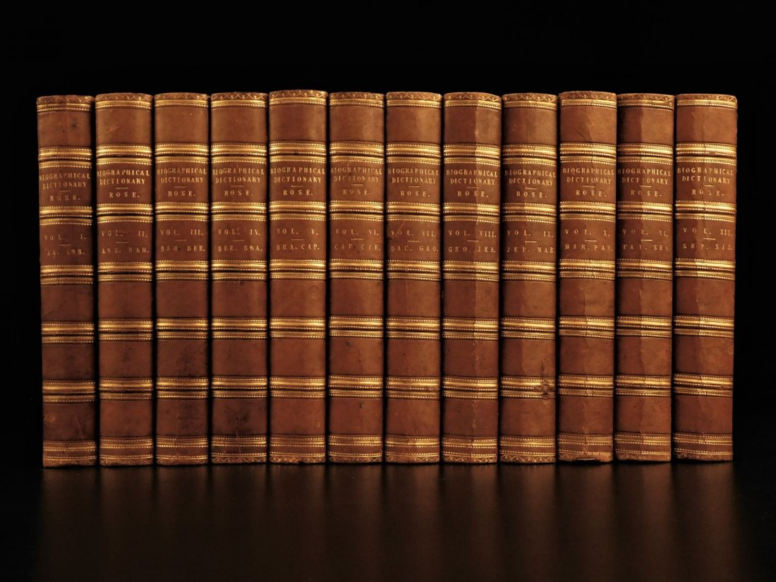 1848 12v SET Biographical Dictionary Greek Roman Plato (1 of 10)