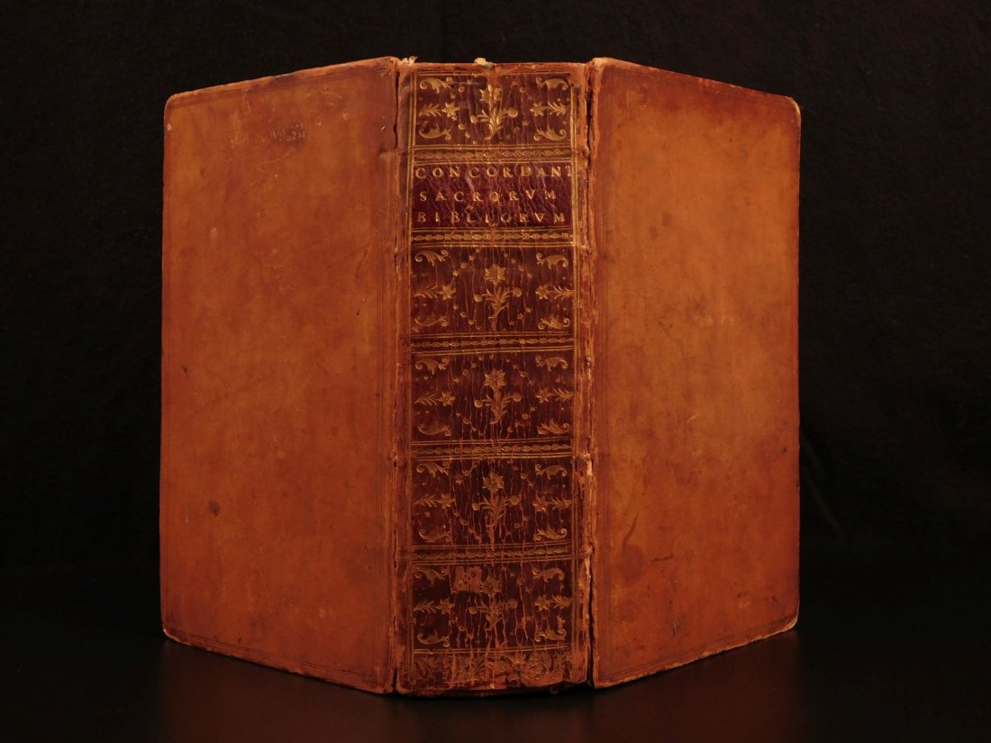 1684 Vulgate BIBLE Concordance Francisco Luca Latin (1 of 10)