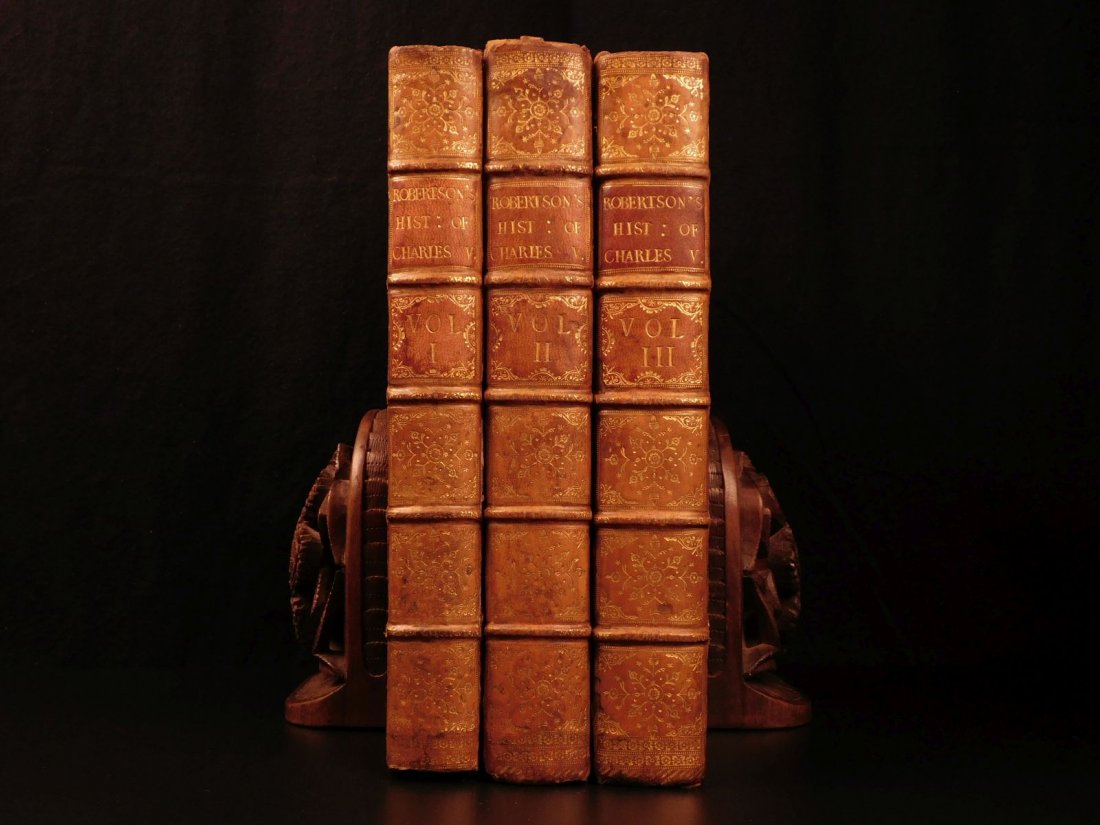 1769 1st ed History of Charles V Holy Roman Empire (1 of 10)