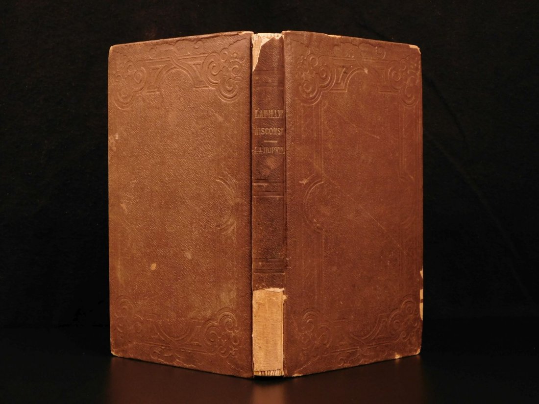 1846 1st Milwaukee Book! Wisconsin Geography Meteorolog (1 of 10)