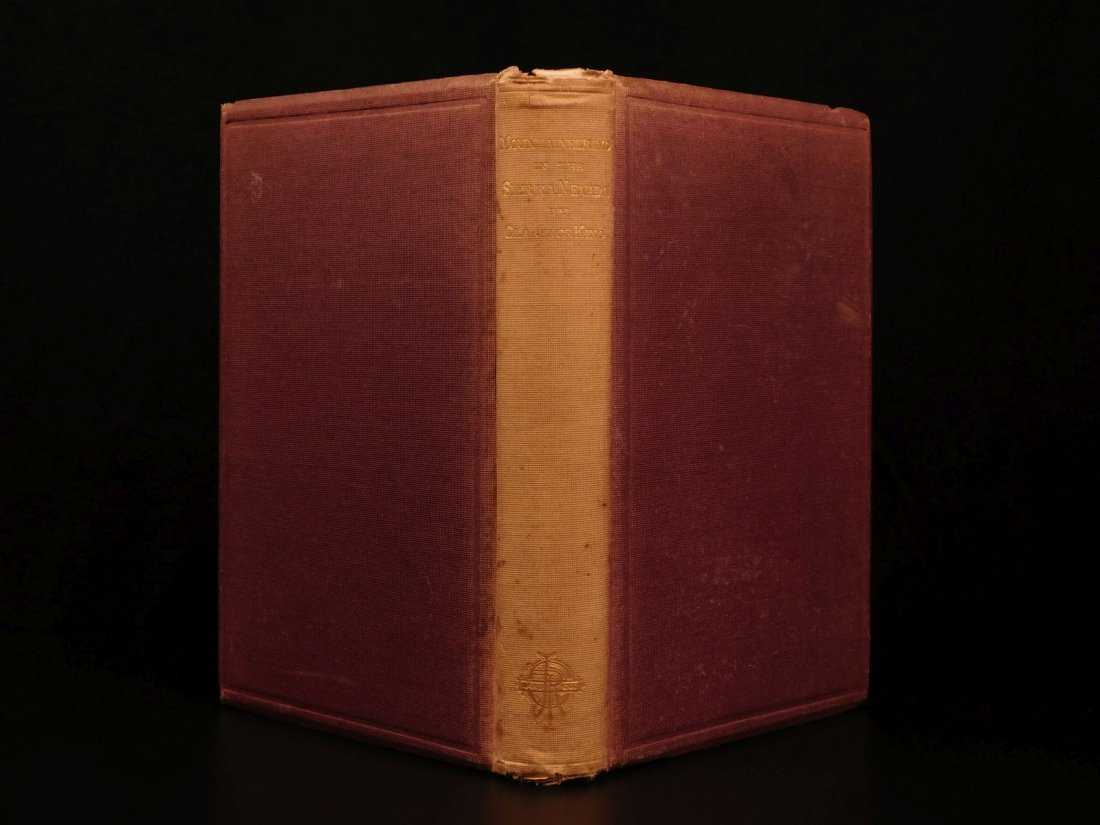 1872 1ed Mountaineering in Serra Nevada Geology Califor (1 of 10)