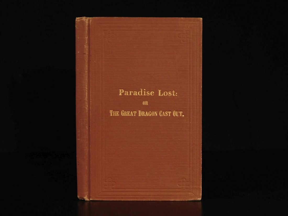 1872 Paradise Lost Satire of Lucan Redivivus Milton RAR (1 of 10)