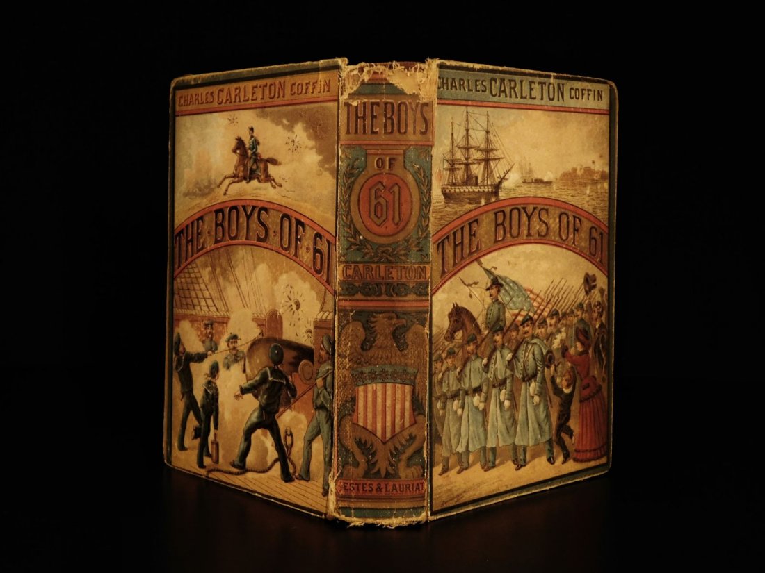 1881 American Civil War The Boys of 61 by Charles Coffi: 1881 American Civil War The Boys of 61 by Charles Coffin Illustrated Guerilla Warfare Charles Coffin’s ‘Boys of ‘61’ is a 19th-century account of battle efforts from the Civil War. This book d