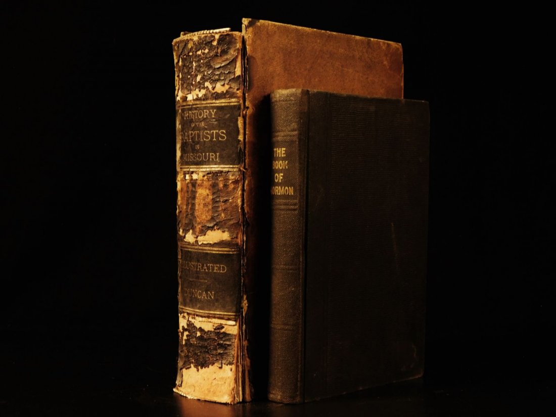 1882 History of Missouri Baptists Duncan + 1920 Book of (1 of 10)