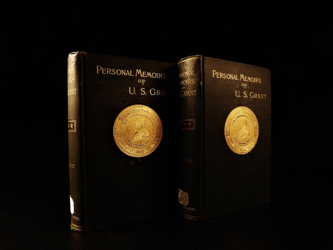 1885 1ed Civil War Memoirs General Ulysses S Grant Illu (1 of 10)