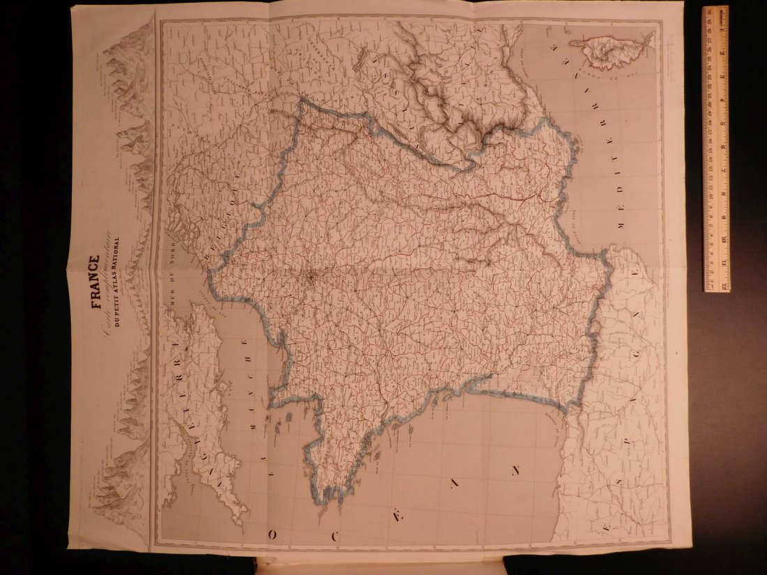 1833 ATLAS MAPS Cartography Navigation Voyages (1 of 10)