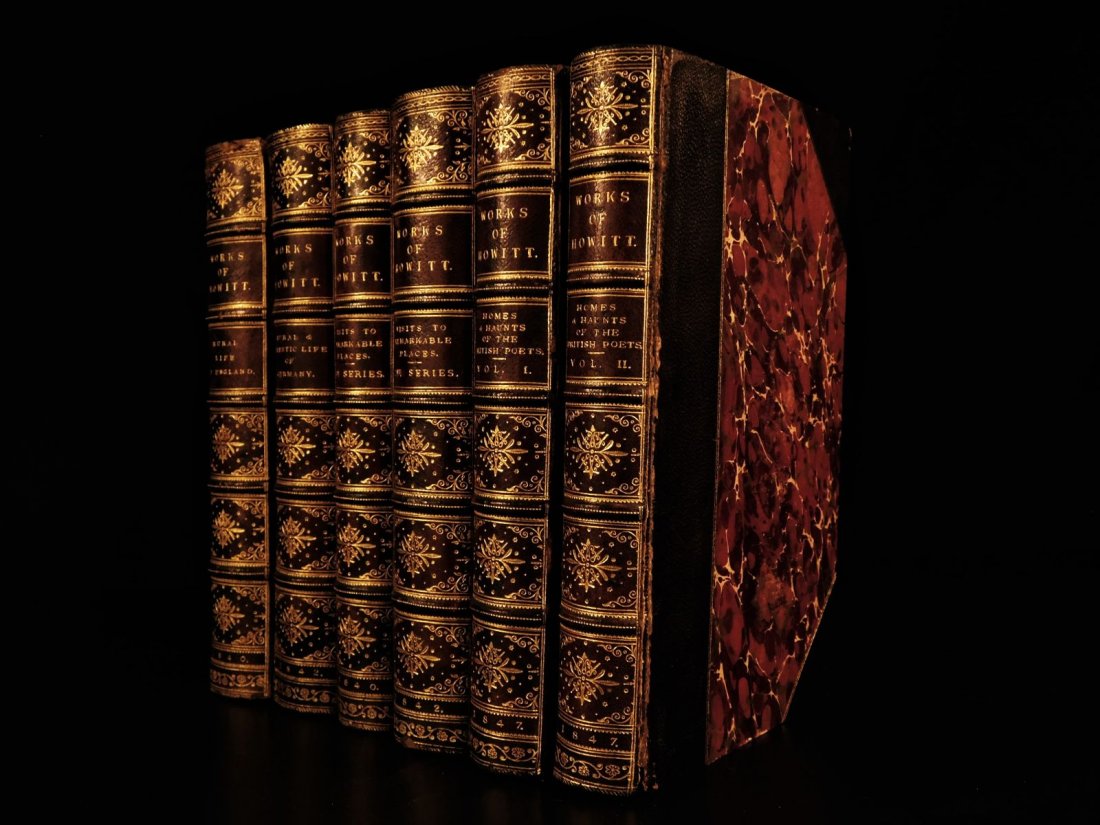 1840 William Howitt Spiritualism Pagan Hauntings Occult (1 of 10)