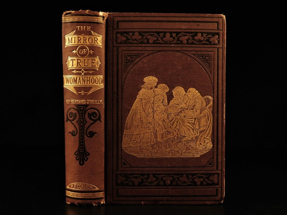 1878 American Housewife Mirror of True Womanhood (1 of 10)