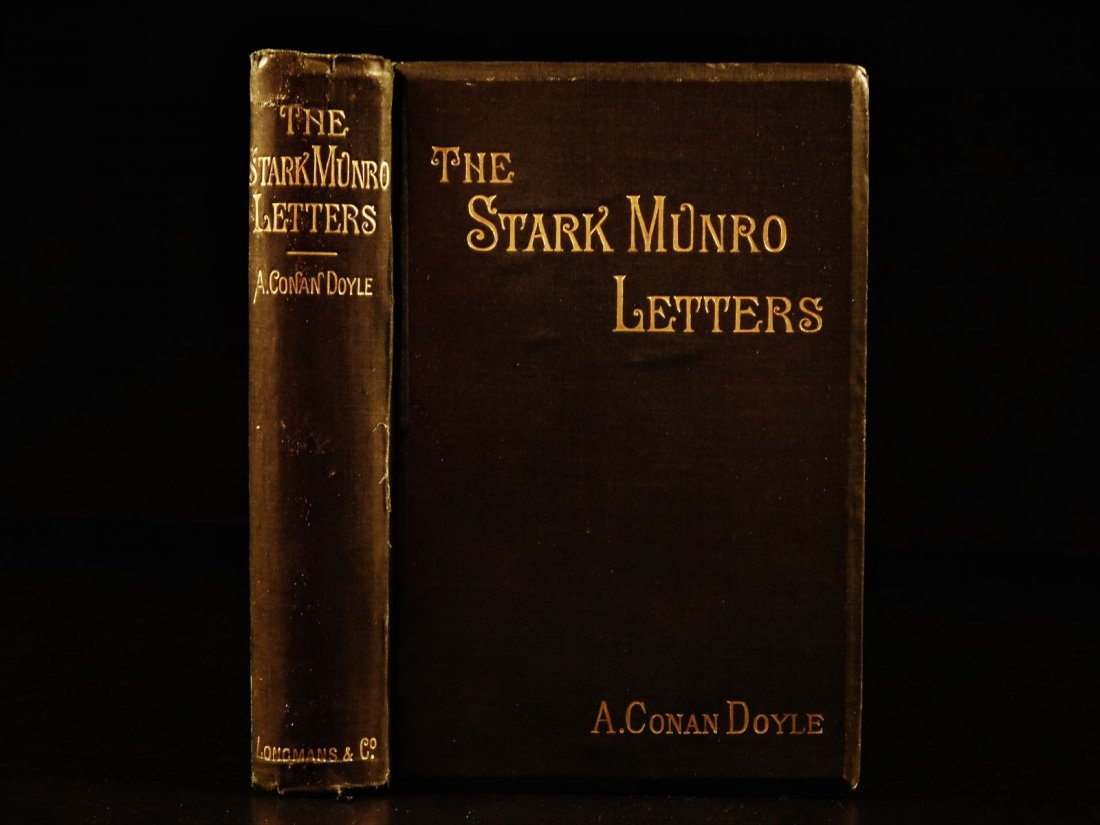 1895 1ed Arthur Conan Doyle The Stark Munro Letters (1 of 10)