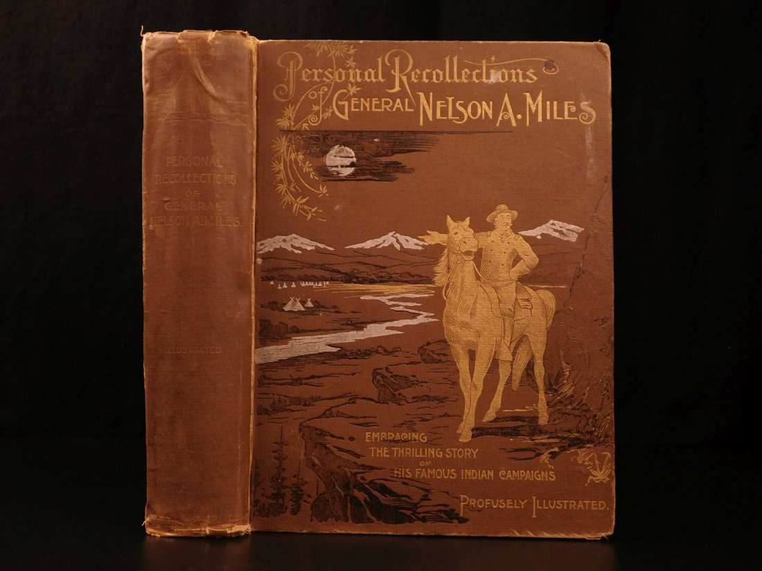 1897 Civil War General Nelson Miles Native Americans (1 of 9)