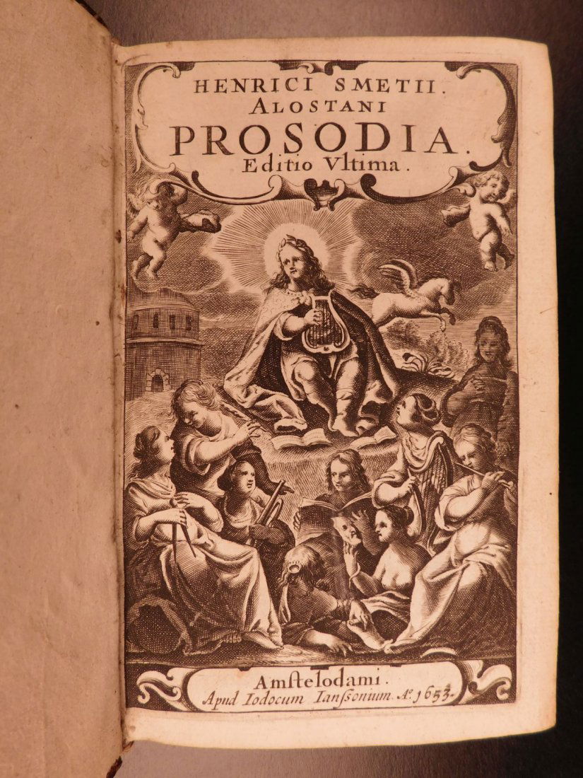 1653 Linguistics Dictionary Poetry Latin Thesaurus (1 of 10)