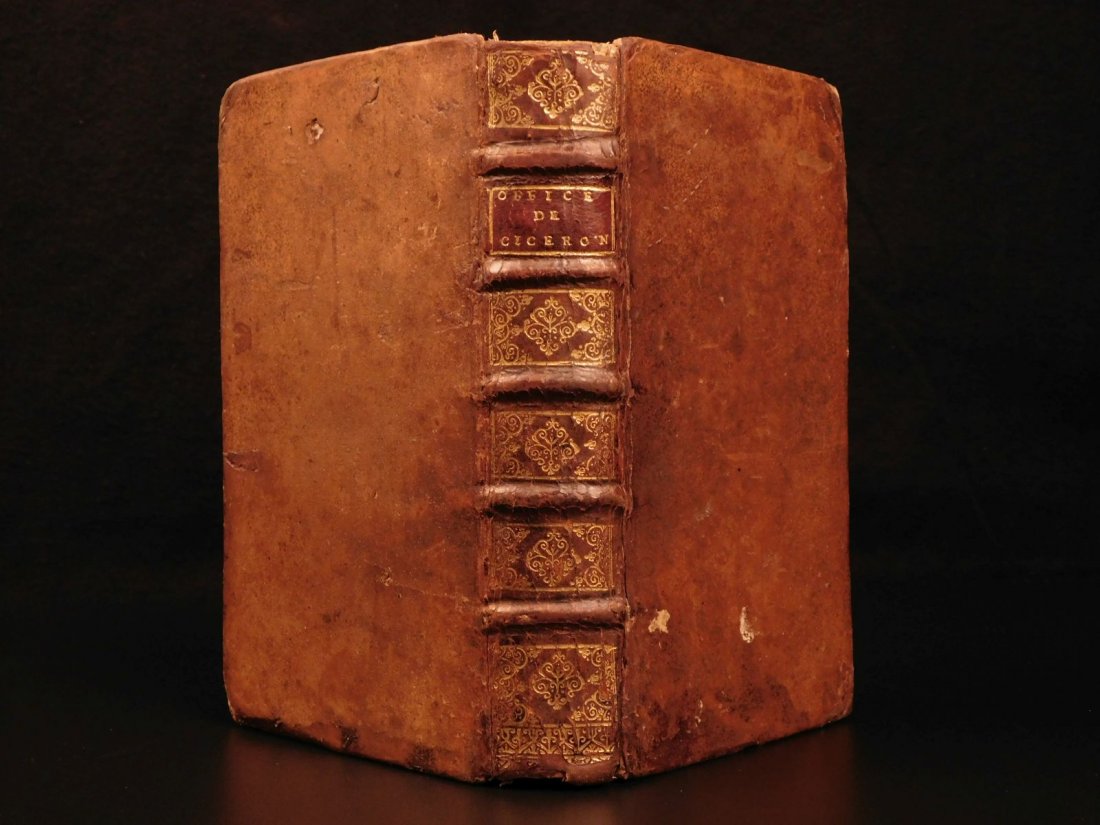 1698 De Officiis CICERO Politics Philosophy Cato Dream (1 of 10)