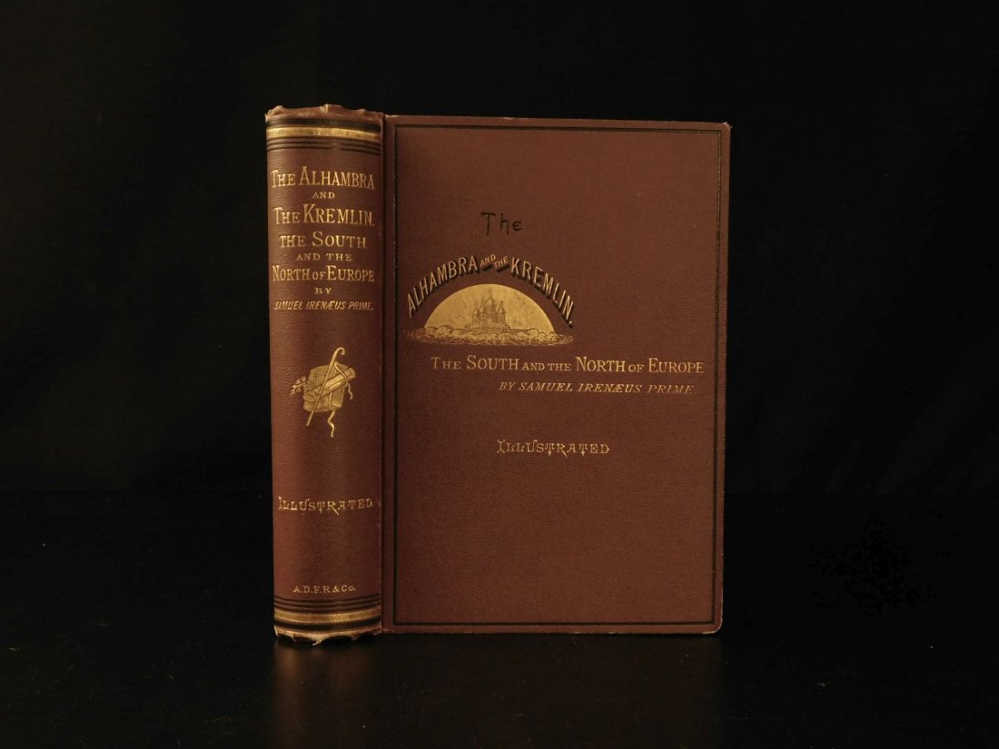 1873 1ed Alhambra & Kremlin Granada Spain Russia (1 of 10)