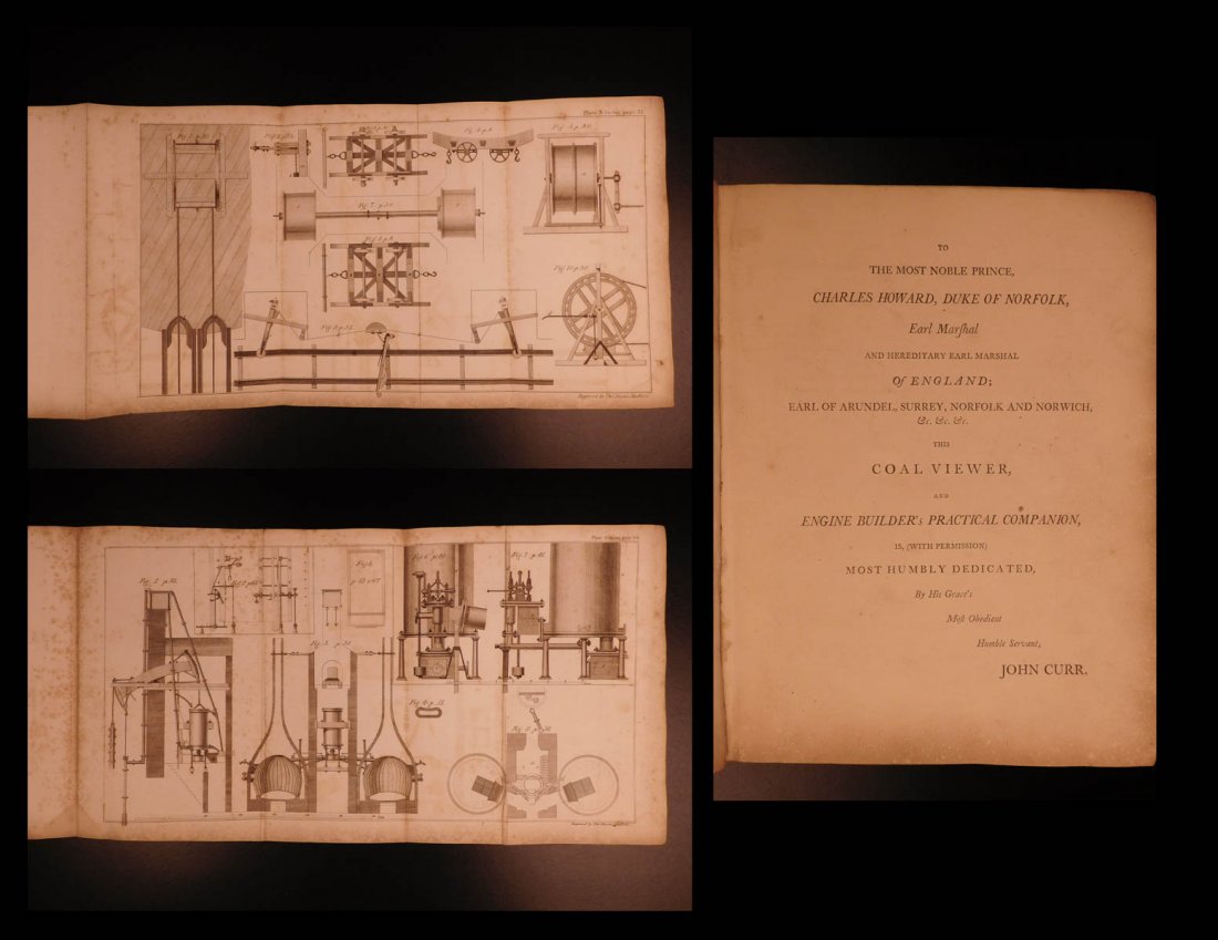 1797 1st ed Coal Viewer Coal MINING Iron Railways Illus (1 of 10)