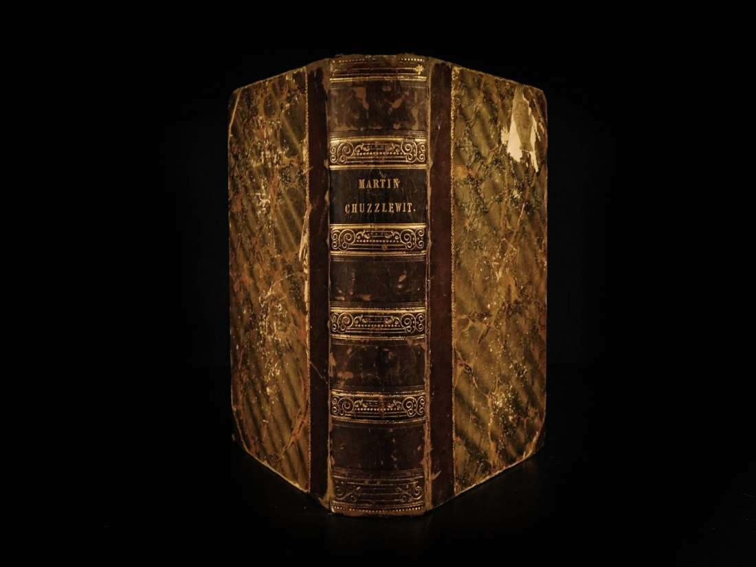 1844 1st/1st Charles Dickens Martin Chuzzlewit English (1 of 10)