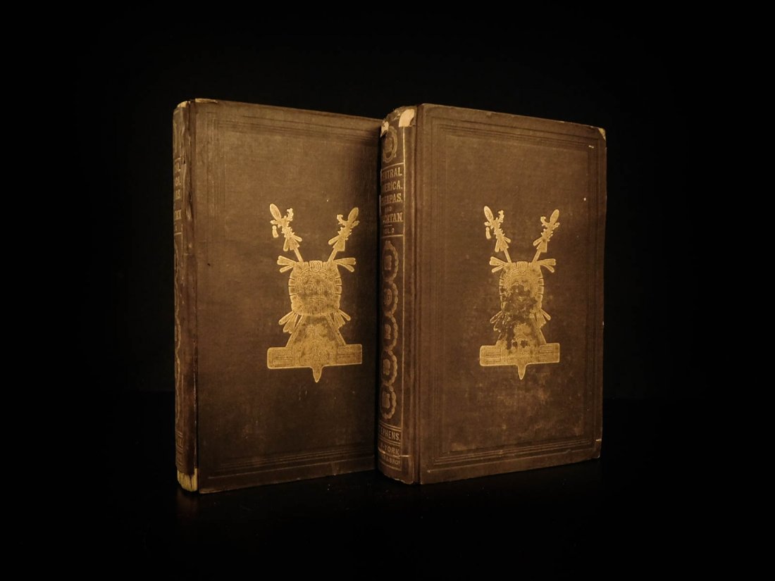 1852 Yucatan Incidents of Travel John Stephens MAYA (1 of 10)