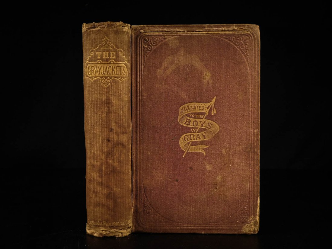 1867 1ed The Grayjackets Confederate Civil War Anecdote (1 of 10)