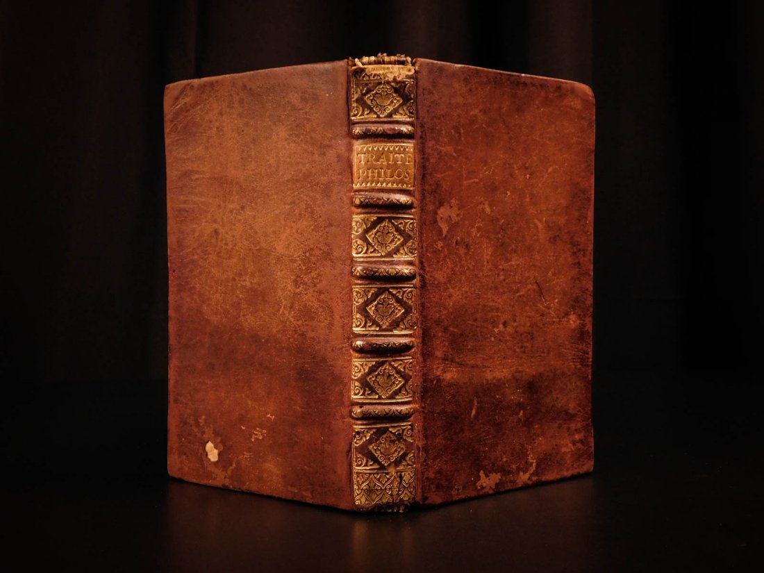 1723 1st ed Weakness of Human Mind Huet anti Descartes (1 of 10)