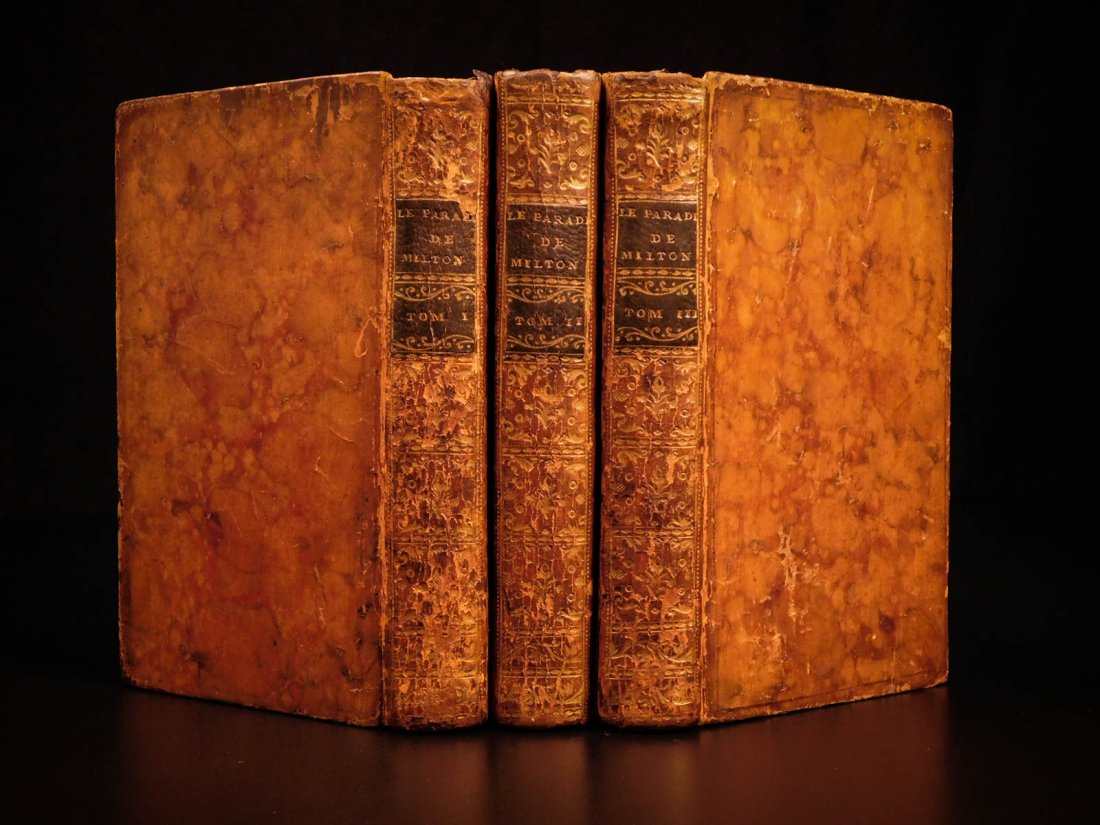 1778 Paradise Lost John Milton English Poetry (1 of 10)