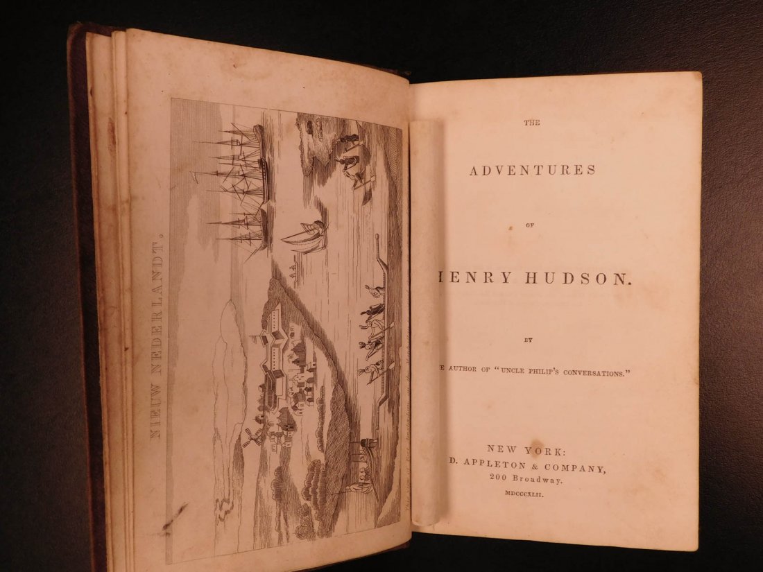 1842 1st ed Henry Hudson Voyages America Discovery (1 of 10)