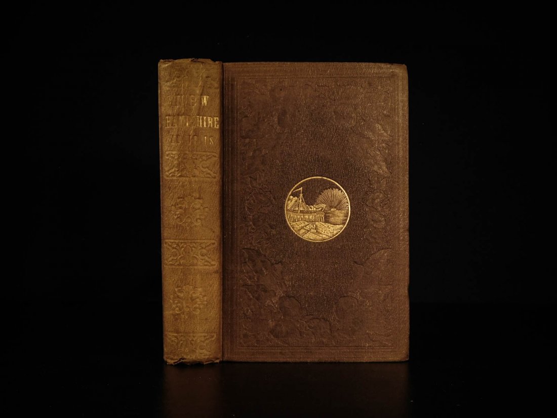 1857 New Hampshire INDIAN Illustrated WITCH TRIALS Revo: 1857 New Hampshire INDIAN Illustrated WITCH TRIALS Revolutionary WAR Americana ‘New Hampshire As It Is’ is a 19th-century survey on New Hampshire from Edwin Charlton. Charlton pulled from a variet