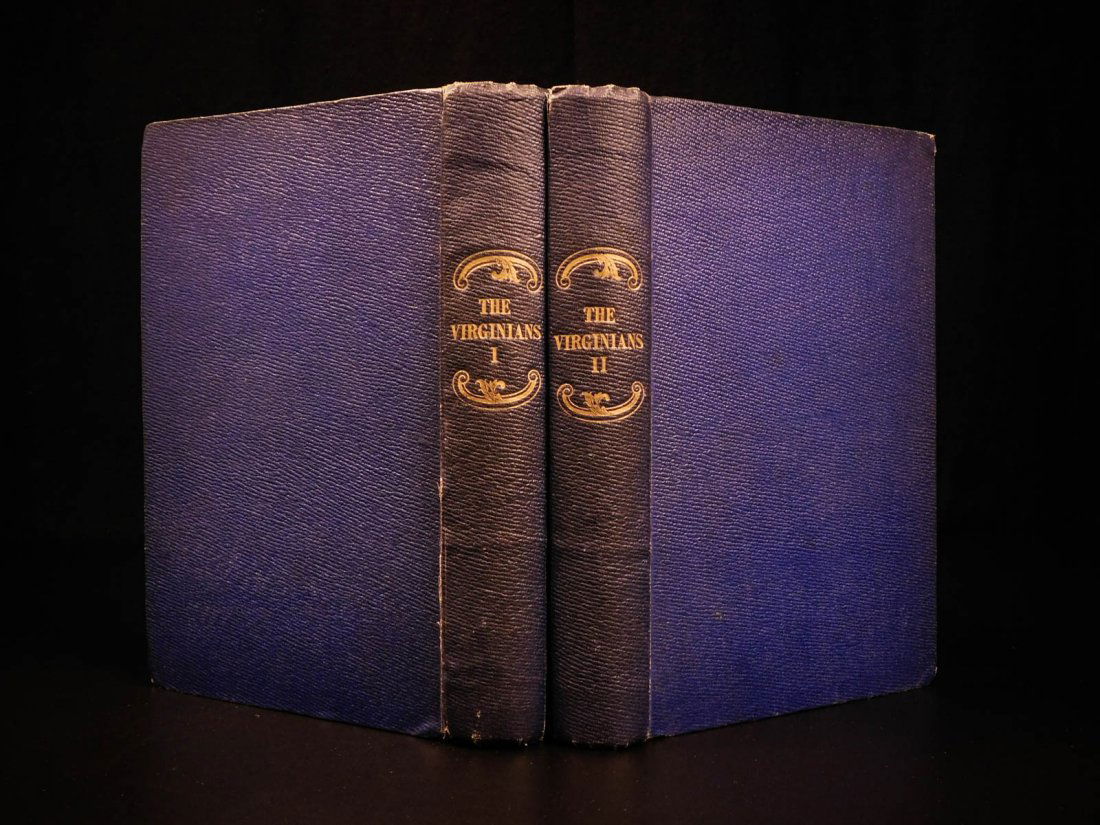 1858 1st ed The Virginians Makepeace Thackeray American (1 of 10)