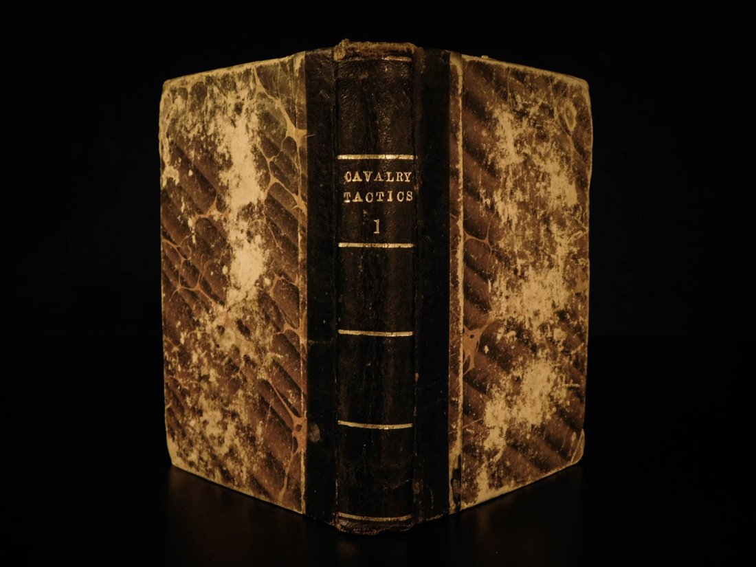 1861 CONFEDERTE Soldier NC Owned Cavalry Tactics Civil (1 of 10)