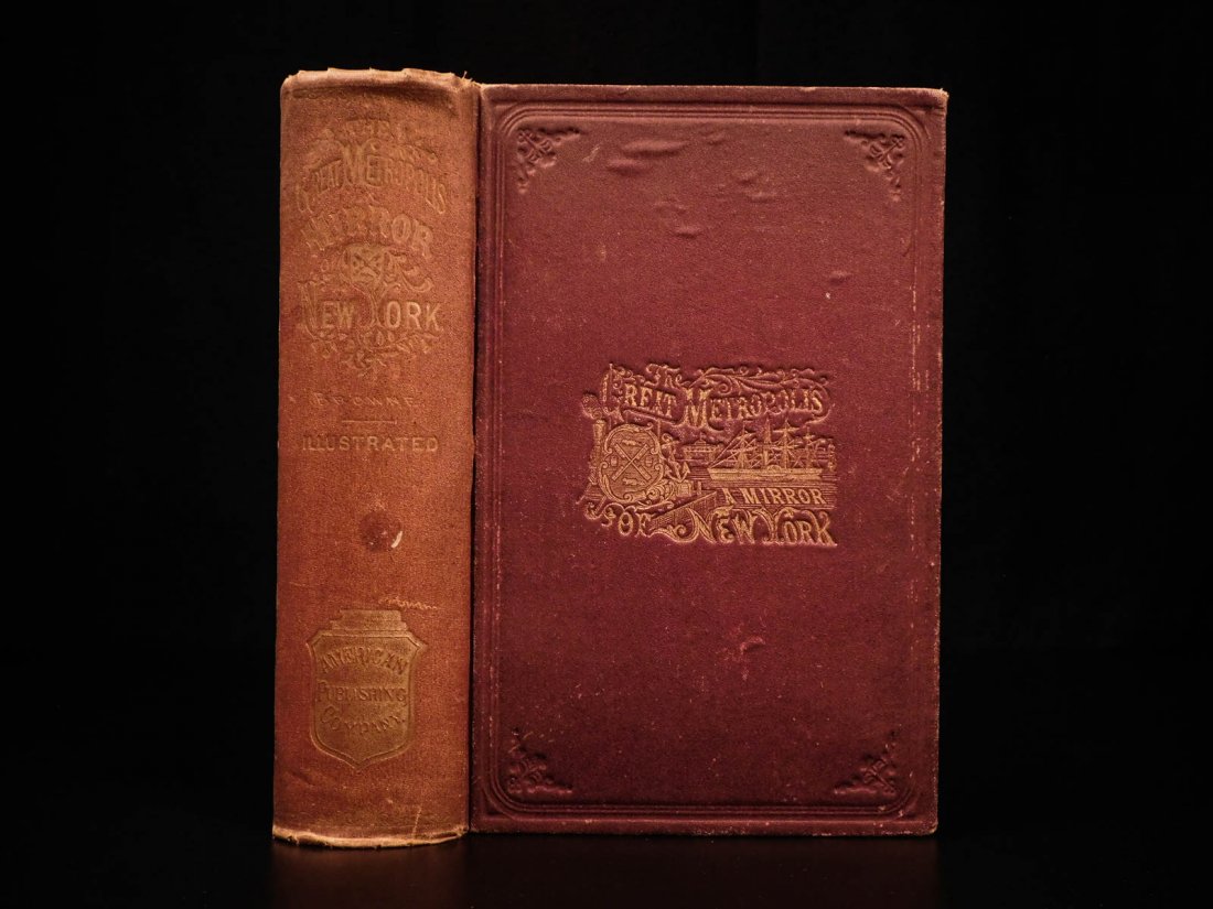 1869 1ed Great Metropolis New York City Crime Gambling: 1869 1ed Great Metropolis New York City Crime Gambling Chinese Witches + Junius Browne was a Civil War reporter known for his works of American history. Perhaps his most well-known work is ‘The Grea
