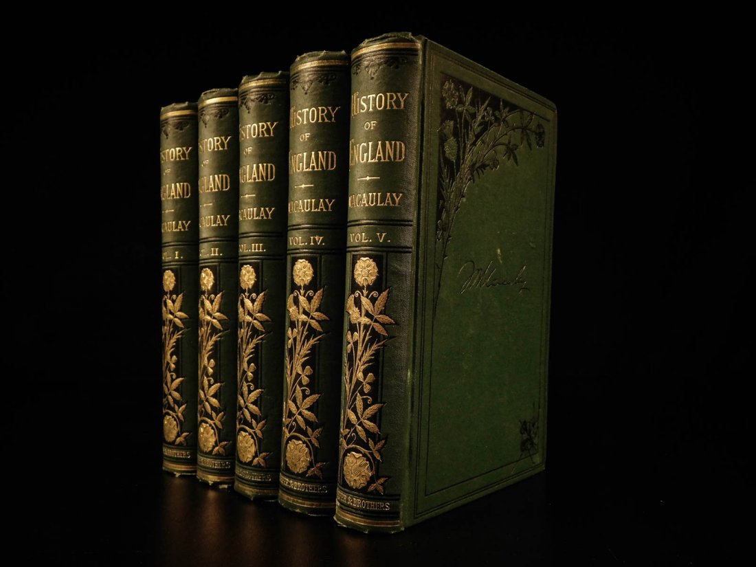 1880 History of England BEAUTIFUL Macaulay James (1 of 10)