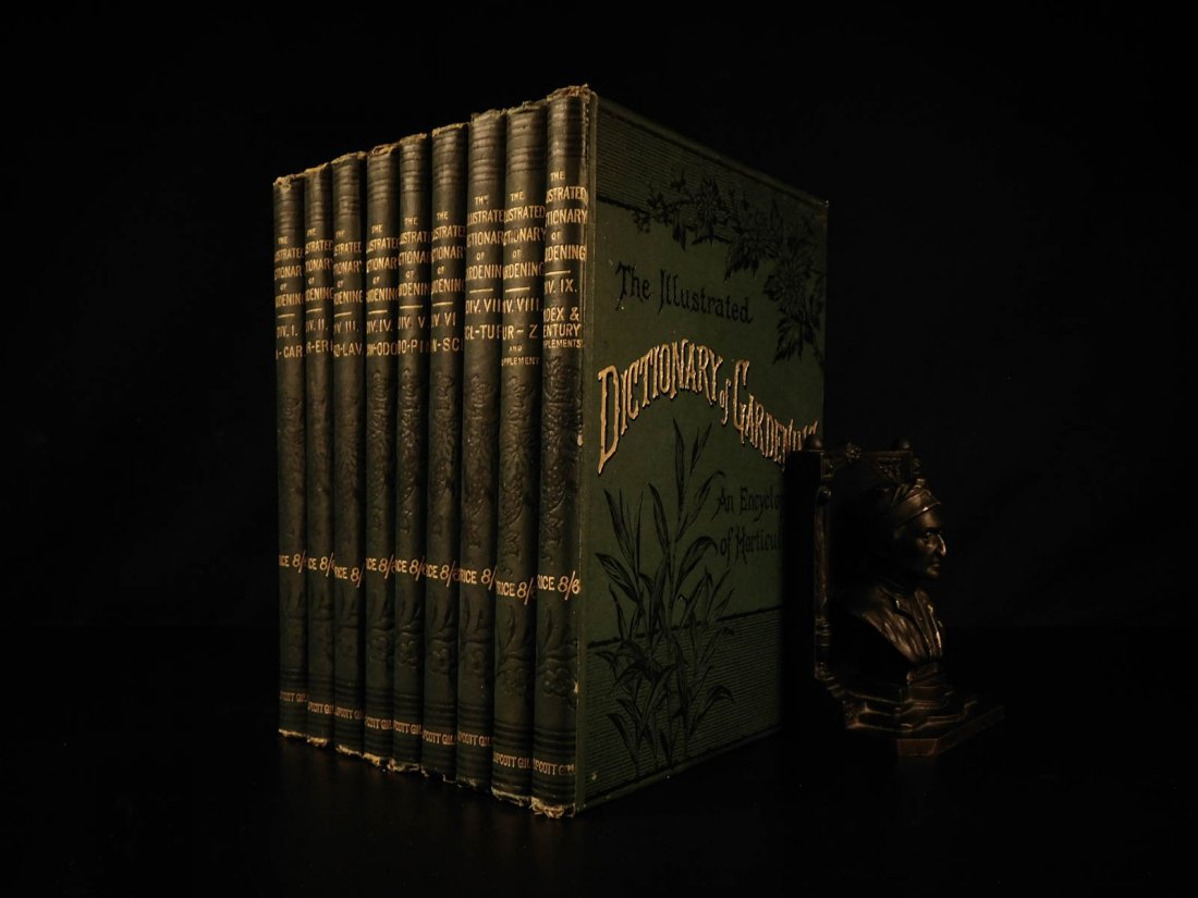 1901 Illustrated Gardening Encyclopedia Flowers Botany (1 of 10)