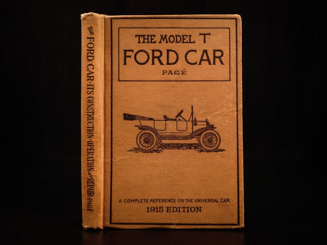 1916 1st ed Model T Ford Car Instruction Manual Driving (1 of 10)