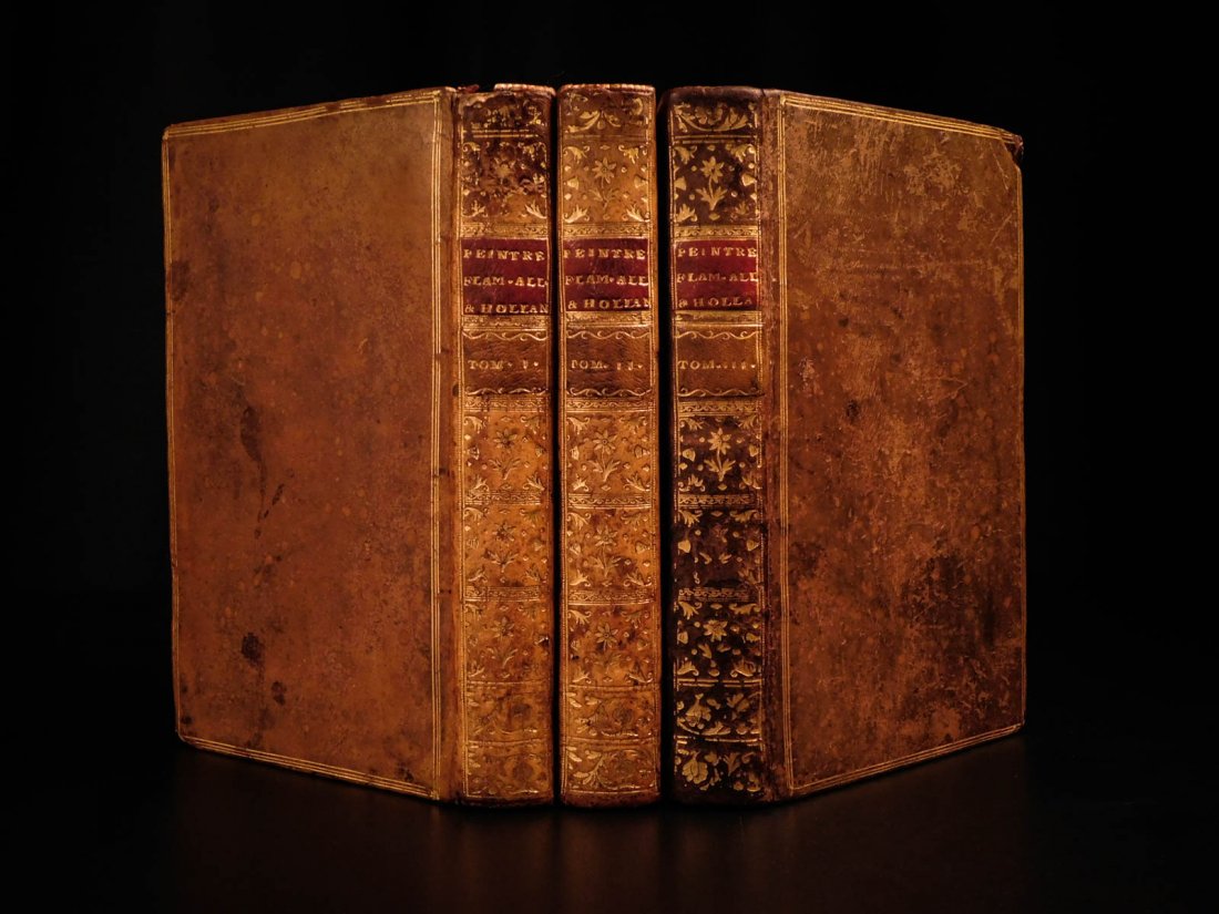 1753 1st ed ART of Famous Painters Flemish German Dutch (1 of 10)