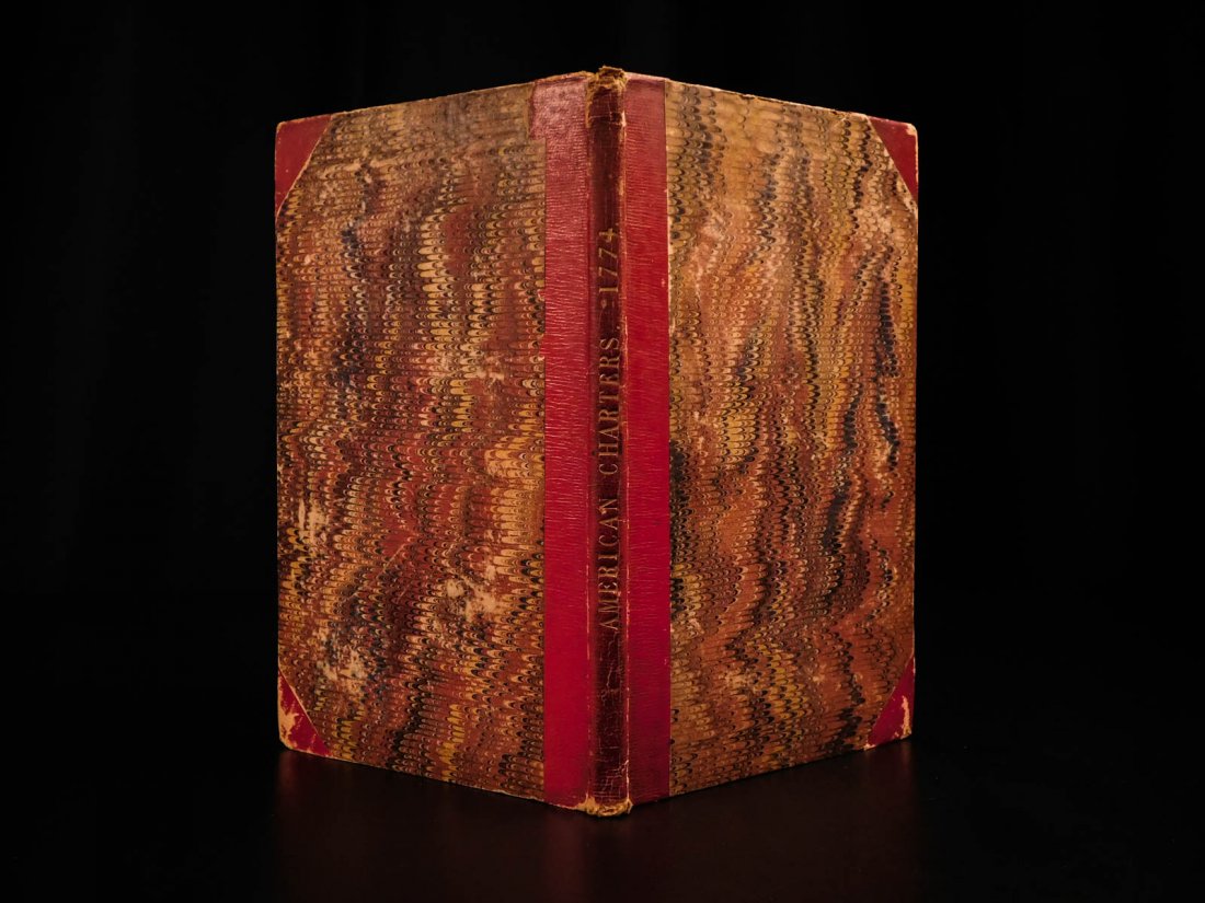 1774 Charters of British Colonies in America INDIANS (1 of 10)