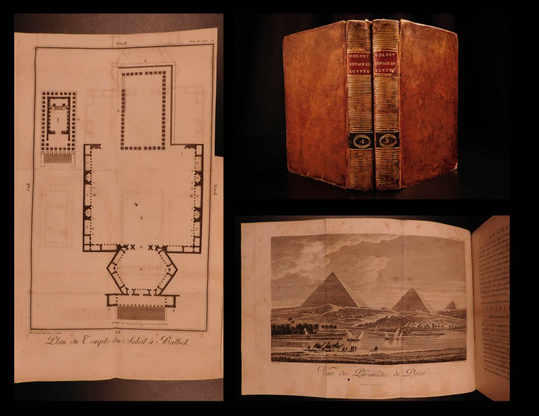 1799 Voyages in Syria & EGYPT Africa Illustrated MAPS (1 of 10)