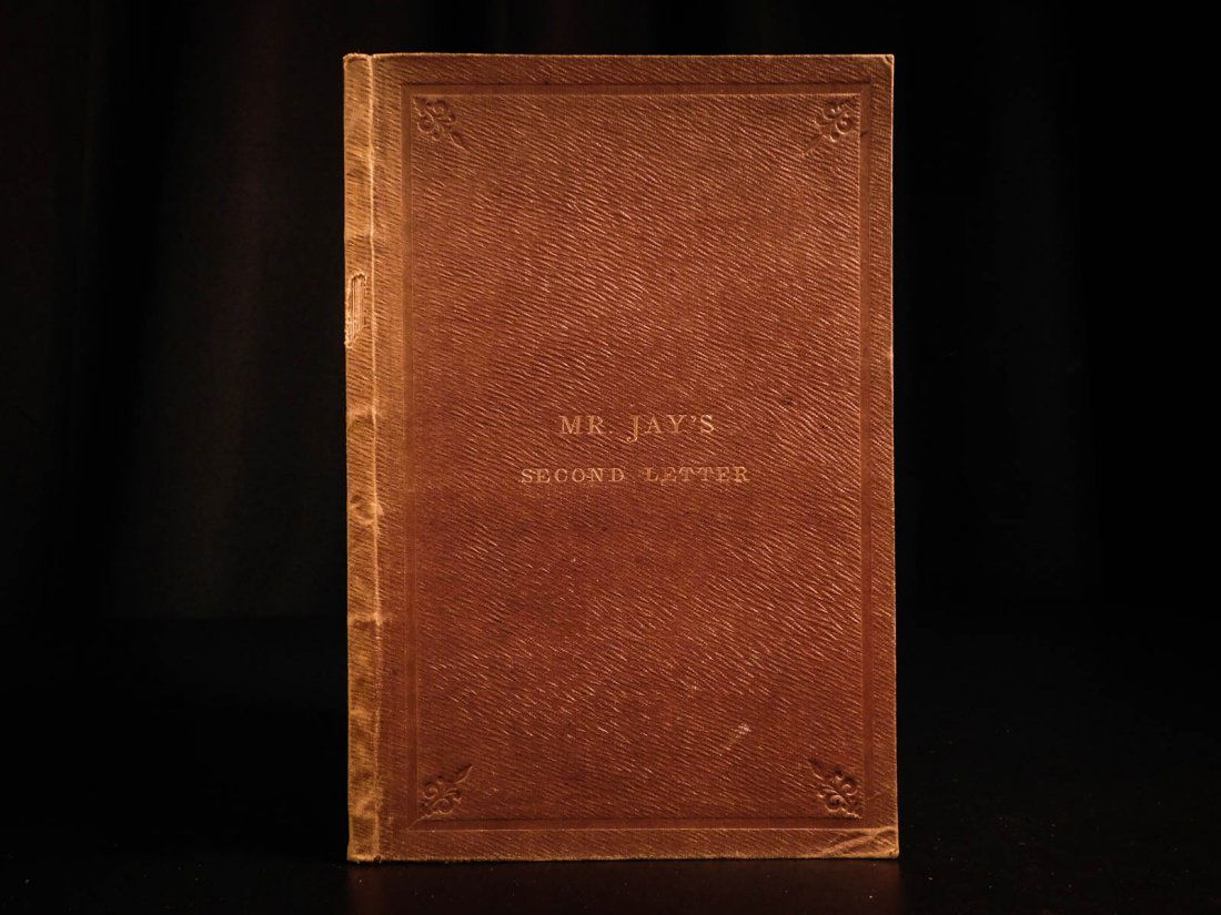1864 John Jay Second Letter on Federalist American (1 of 10)