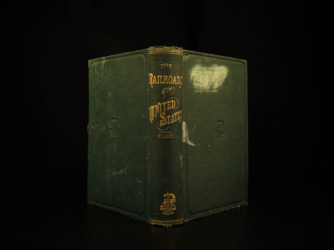 1868 1ed Railroads TRAINS Flint United States (1 of 10)
