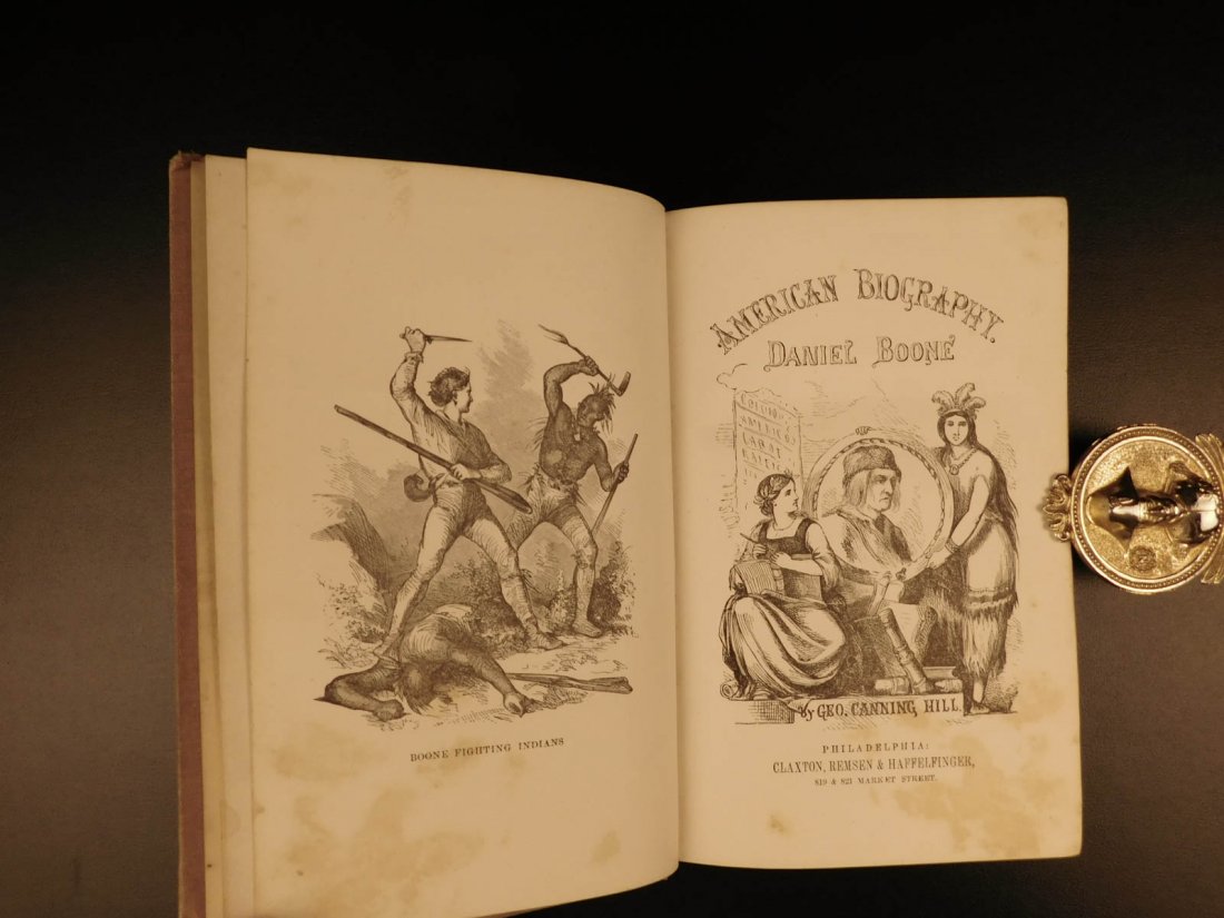 1869 Daniel Boone American Folk Hero Kentucky Missouri (1 of 10)