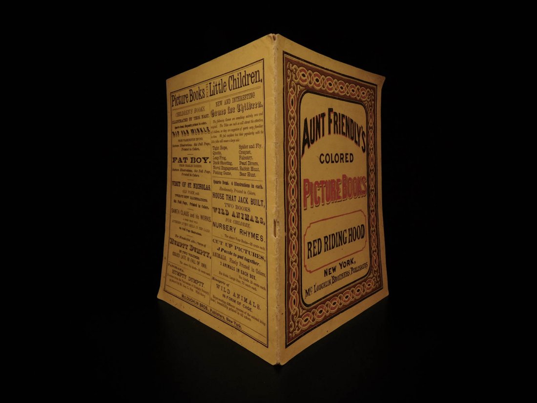 1875 Little Red Riding Hood Color Illustrated Folk (1 of 8)