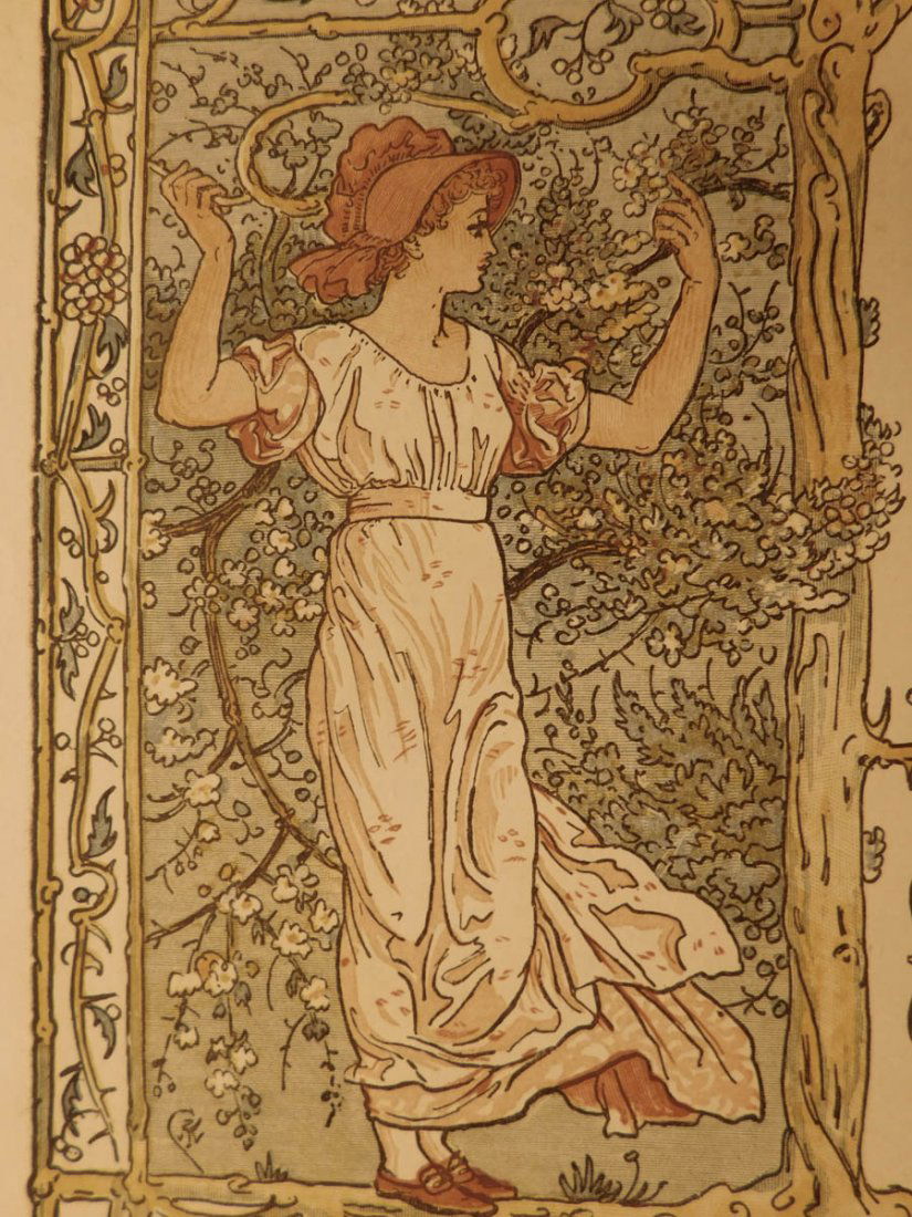 1883 Pan Pipes British Folk Songs Ballads Music Color (1 of 10)