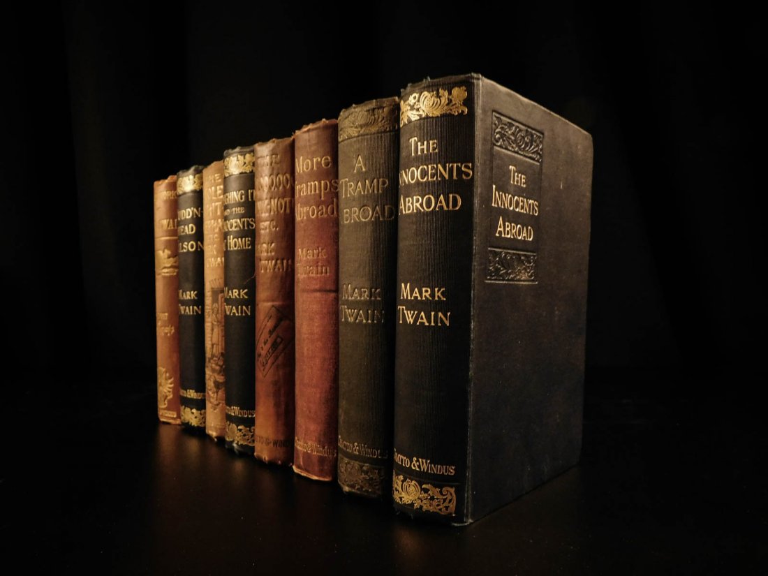 1883 Works of Mark Twain Illustrated Decorative (1 of 9)