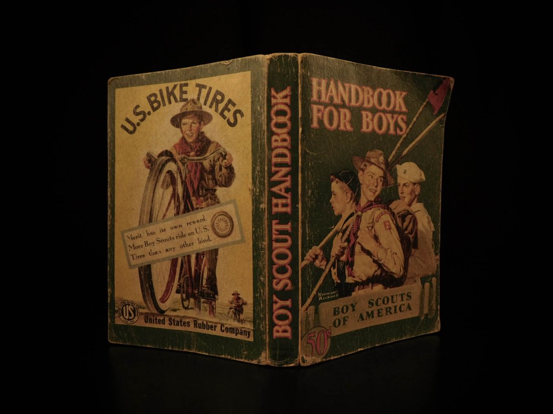 1943 BOY SCOUTS Official Handbook America Youth Manual (1 of 9)