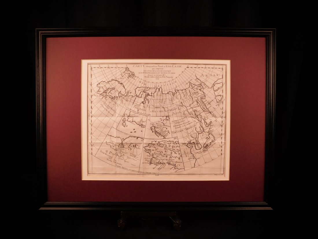 1778 Engraved Vaugondy MAP Diderot Northeast ASIA China (1 of 10)