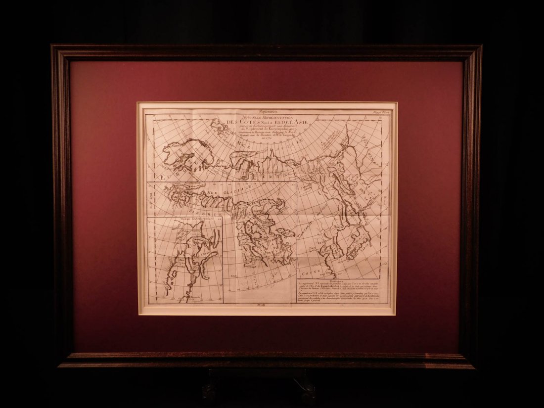 1778 Engraved Vaugondy MAP of Diderot Encylopedie Coast (1 of 7)