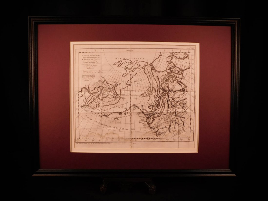 1778 Engraved MAP Diderot Encylopedie Discoveries (1 of 7)