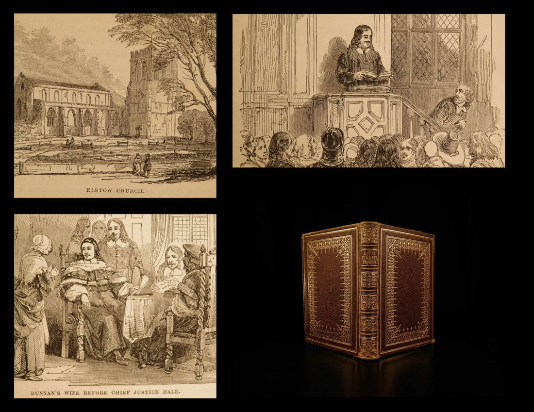 1853 John Bunyan Pilgrim’s Progress Illustrated Demons (1 of 10)