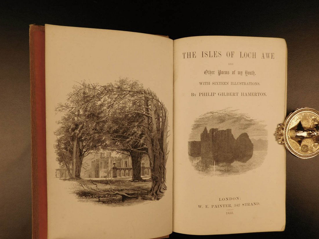 1855 1st ed SCOTLAND The Isles of Loch Awe English (1 of 10)