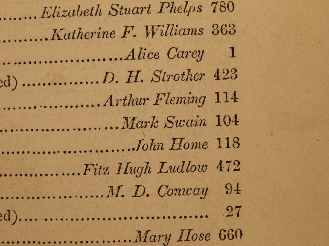 1867 1st Mark TWAIN Tom Sawyer Wild Bill Davy Crockett (1 of 10)