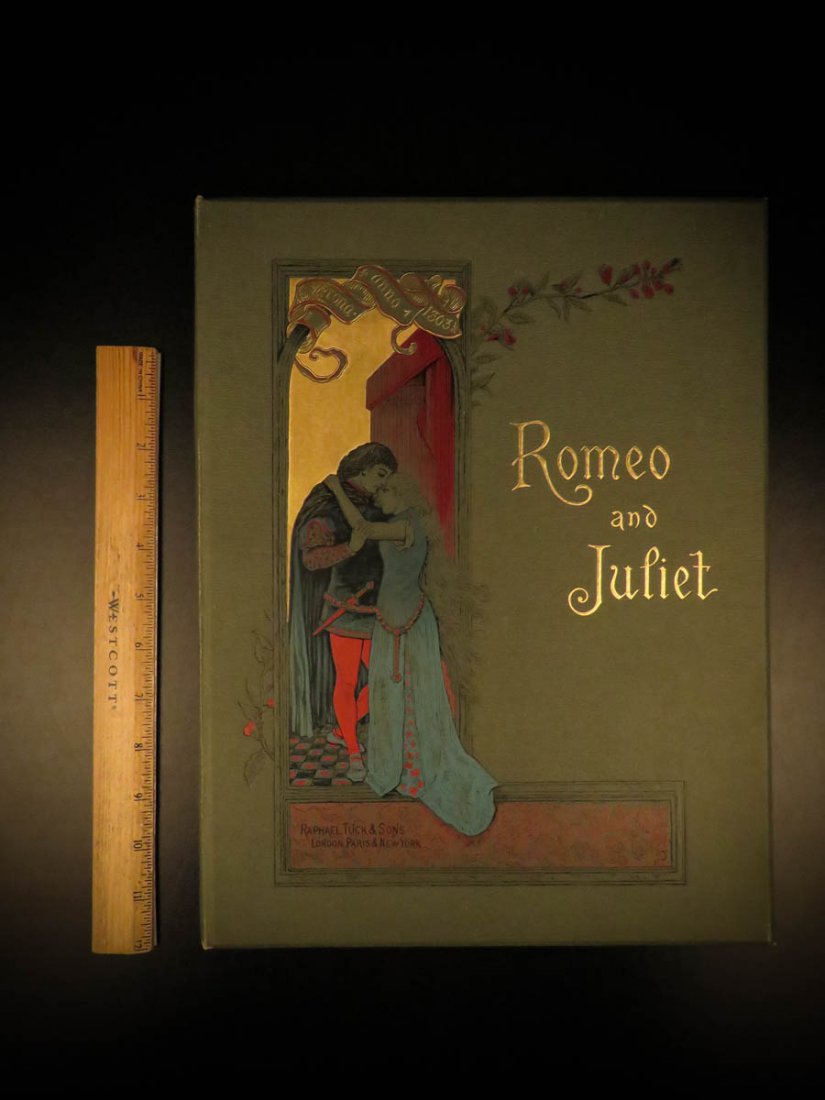 1890 Romeo & Juliet William Shakespeare ILLUSTRATED (1 of 9)