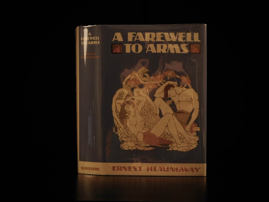 1929 1st/1st Farewell to Arms Hemingway World War I: 1929 1st/1st Farewell to Arms Hemingway World War I Military Romance CLASSIC “The world breaks everyone and afterward many are strong at the broken places.” – Ernest Hemingway, A Farewell to Arm