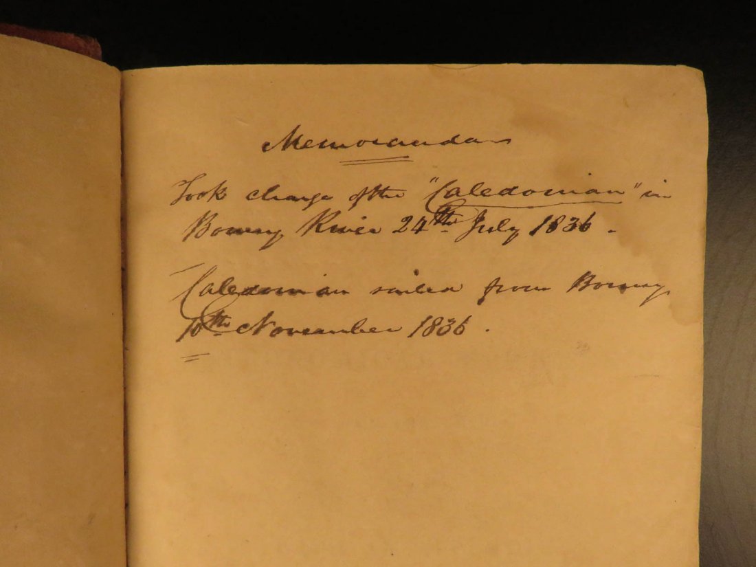 1834 British Nautical Almanac Astronomical Ephemeris (1 of 10)